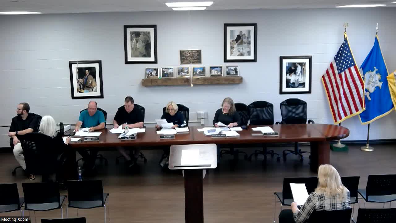 Thumbnail image for Town of East Windsor Planning and Zoning Commission Meeting May 28 2024