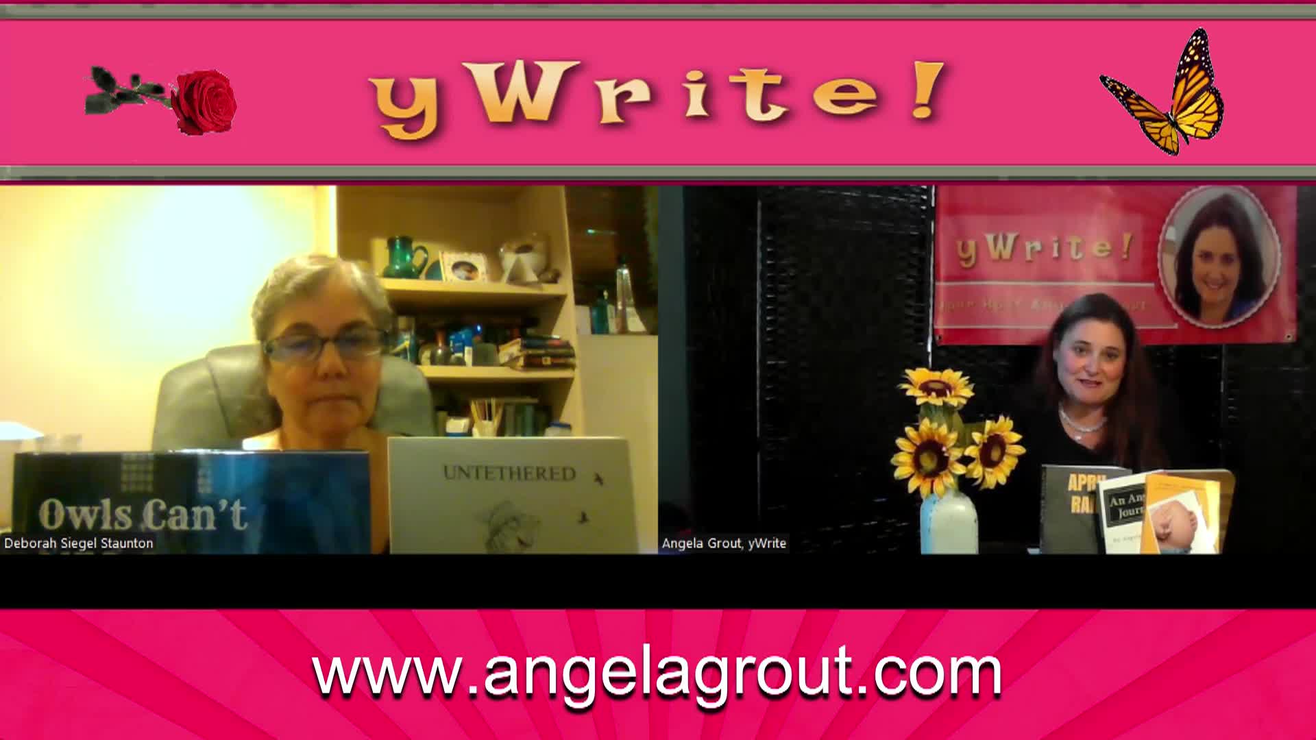 Thumbnail image for yWrite with Angela Grout