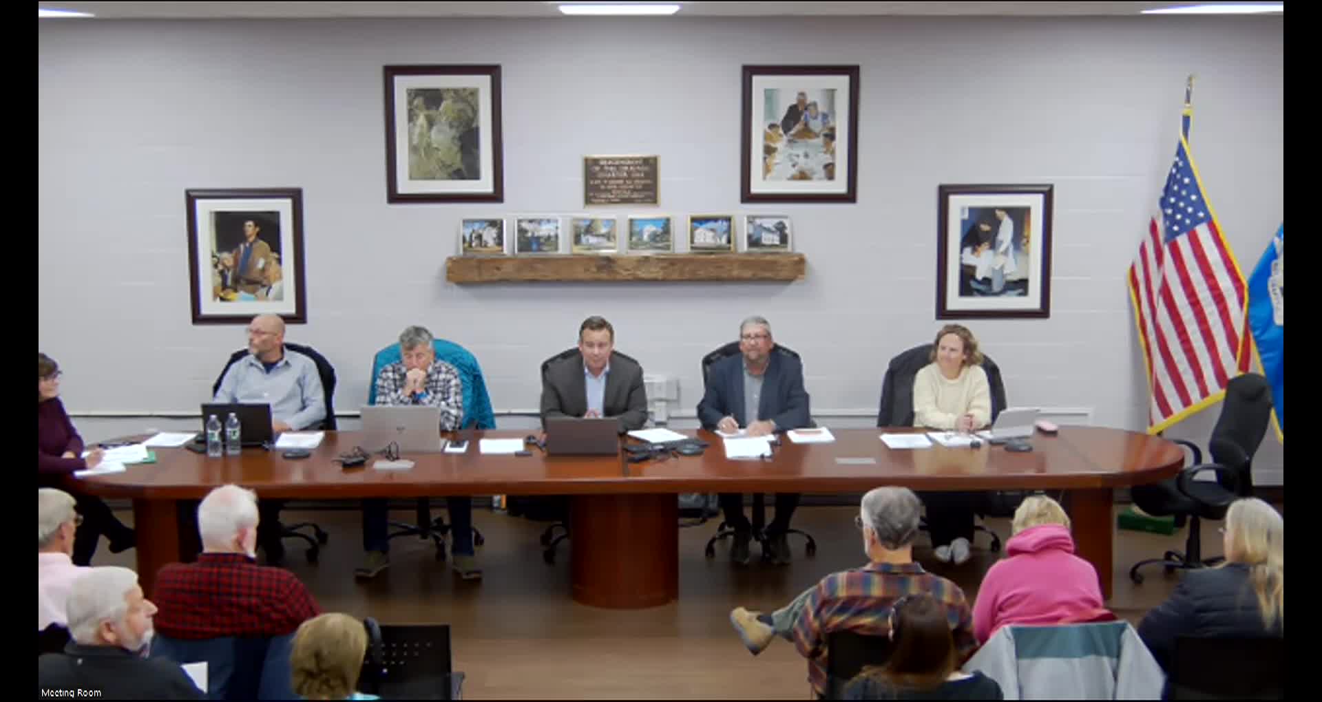 Town of East Windsor - Board of Selectmen Regular Meeting 11/20/25