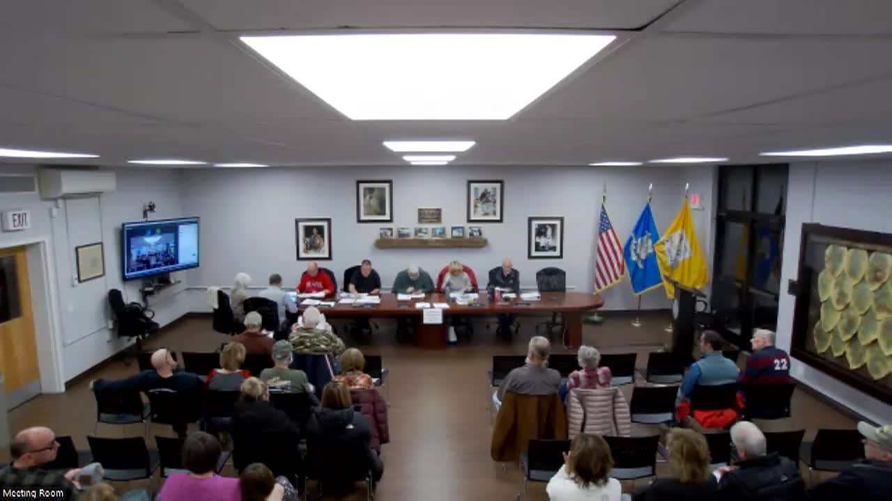 Town of East Windsor - Planning & Zoning Commission Meeting 12/9/25