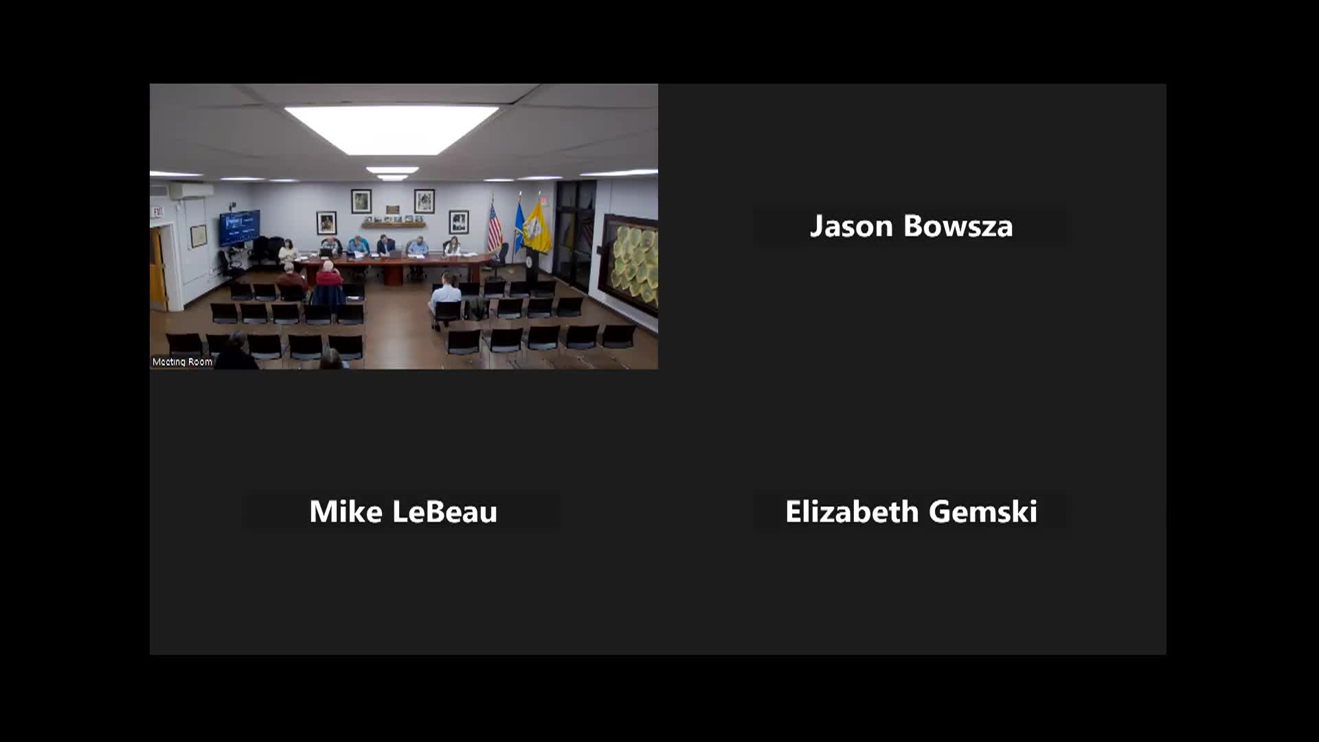 Town of East Windsor - Board of Selectmen Meeting 1/15/26