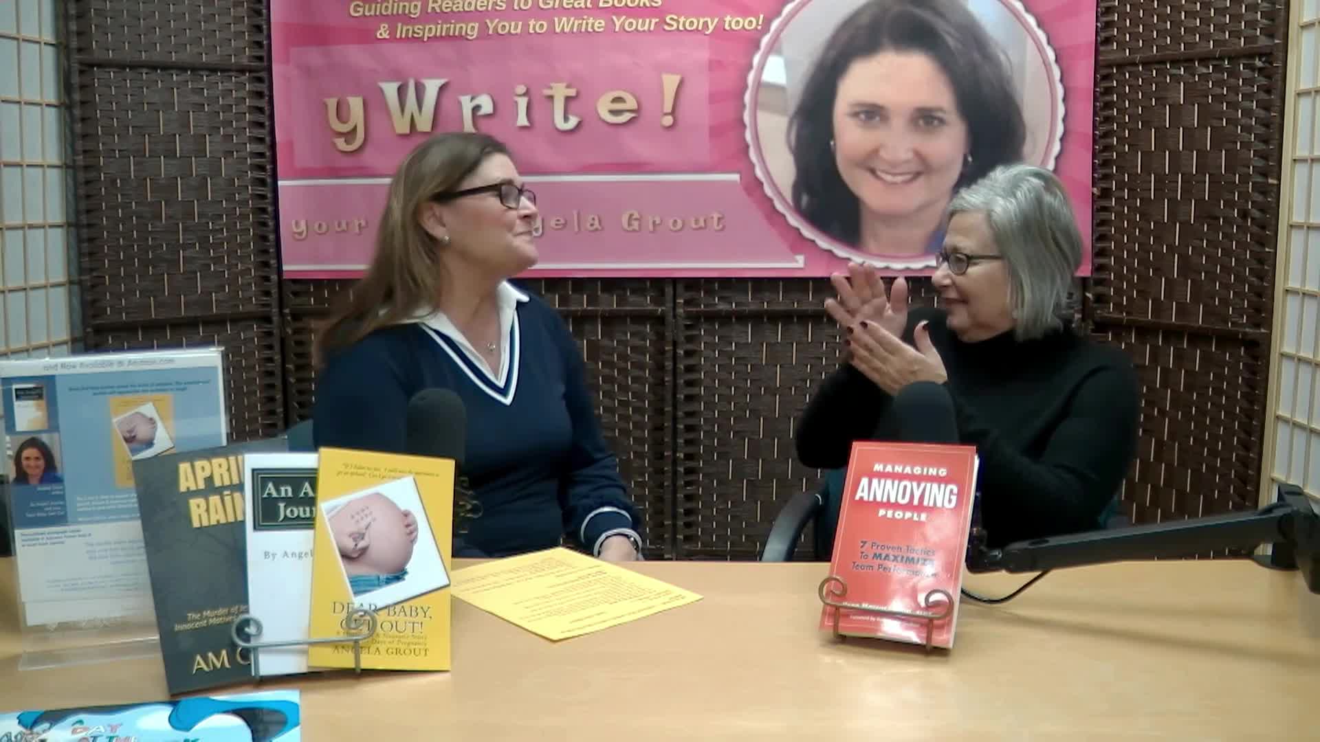 Thumbnail image for yWrite with Angela Grout