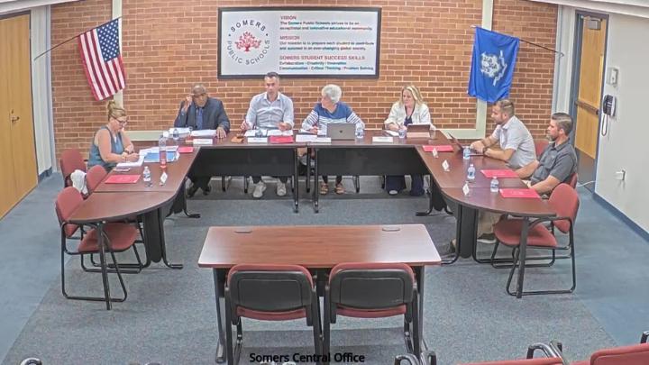 Thumbnail image for Somers Board of Education Meeting 6/22/26